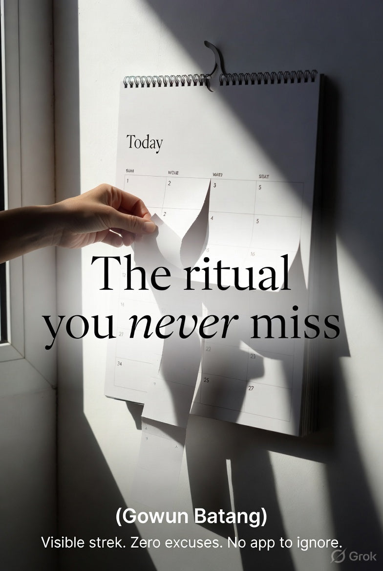 Tear Off Calendar