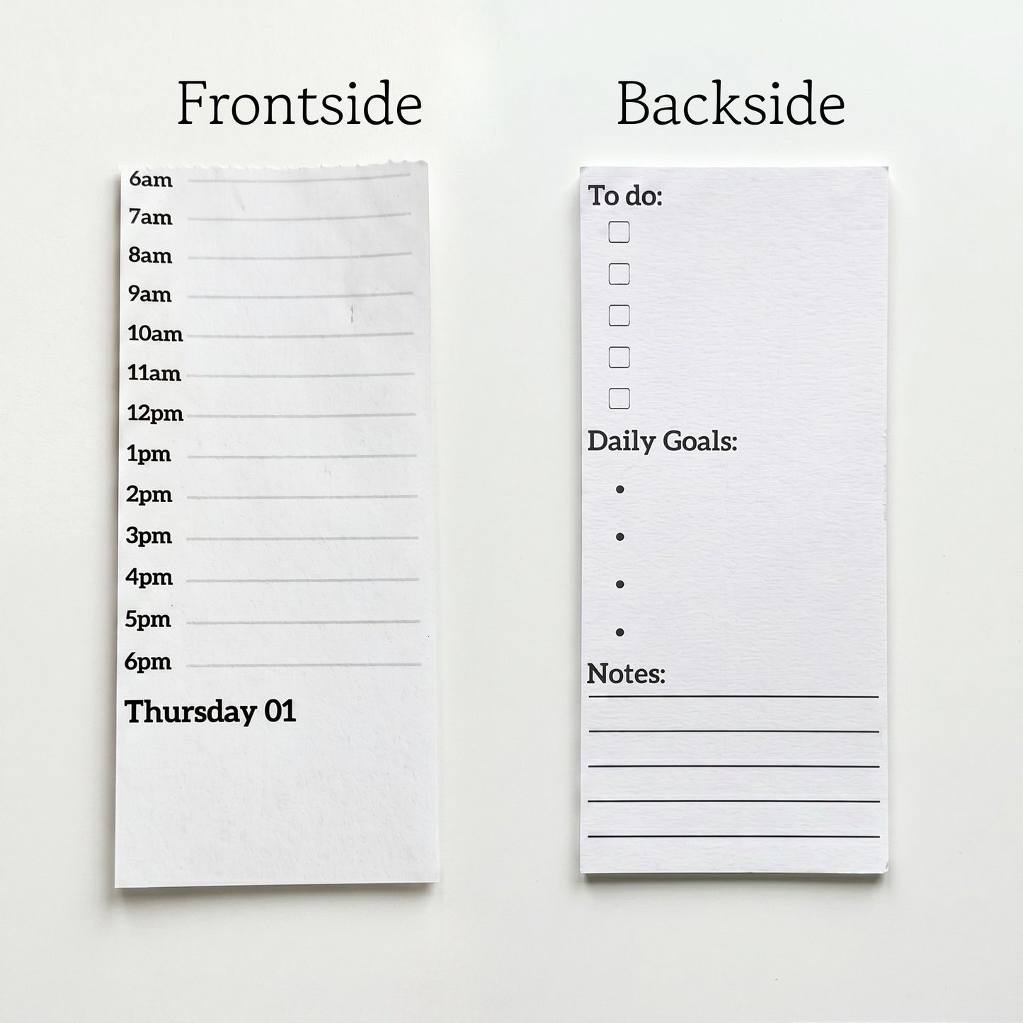 Tear Off Calendar
